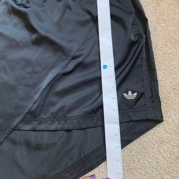 2/$40 adidas Asymetrical skirt with pockets and Silver embroidered Tri-foil logo - Picture 6 of 11